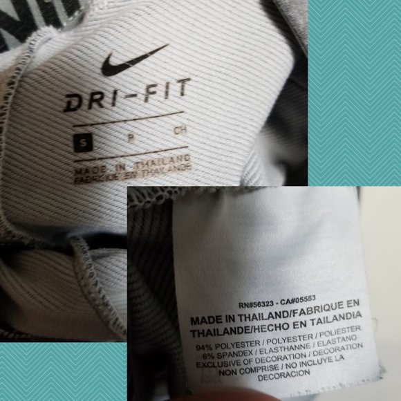 Nike Dri-Fit Heathered Gray Joggers - Picture 6 of 6